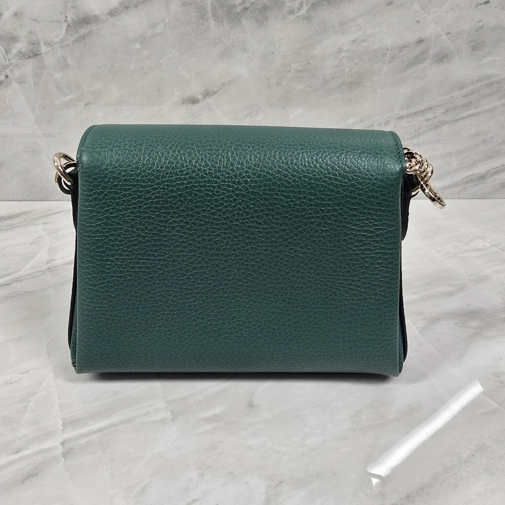 Gucci Green Leather Crossbody Bag - Picture 9 of 15